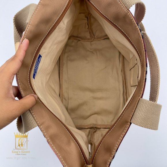 BURBERRY NOVA CHECK HANDBAG - Picture 8 of 10